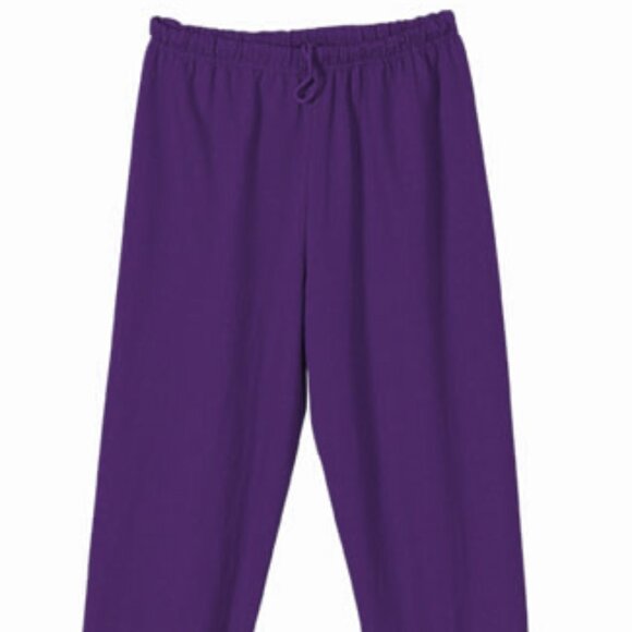 NWT Athleisure Purple Sweatpants Working drawtrings & pockets Youth sizes - Picture 1 of 4